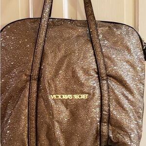Victoria's Secret Shimmering Brown Tote